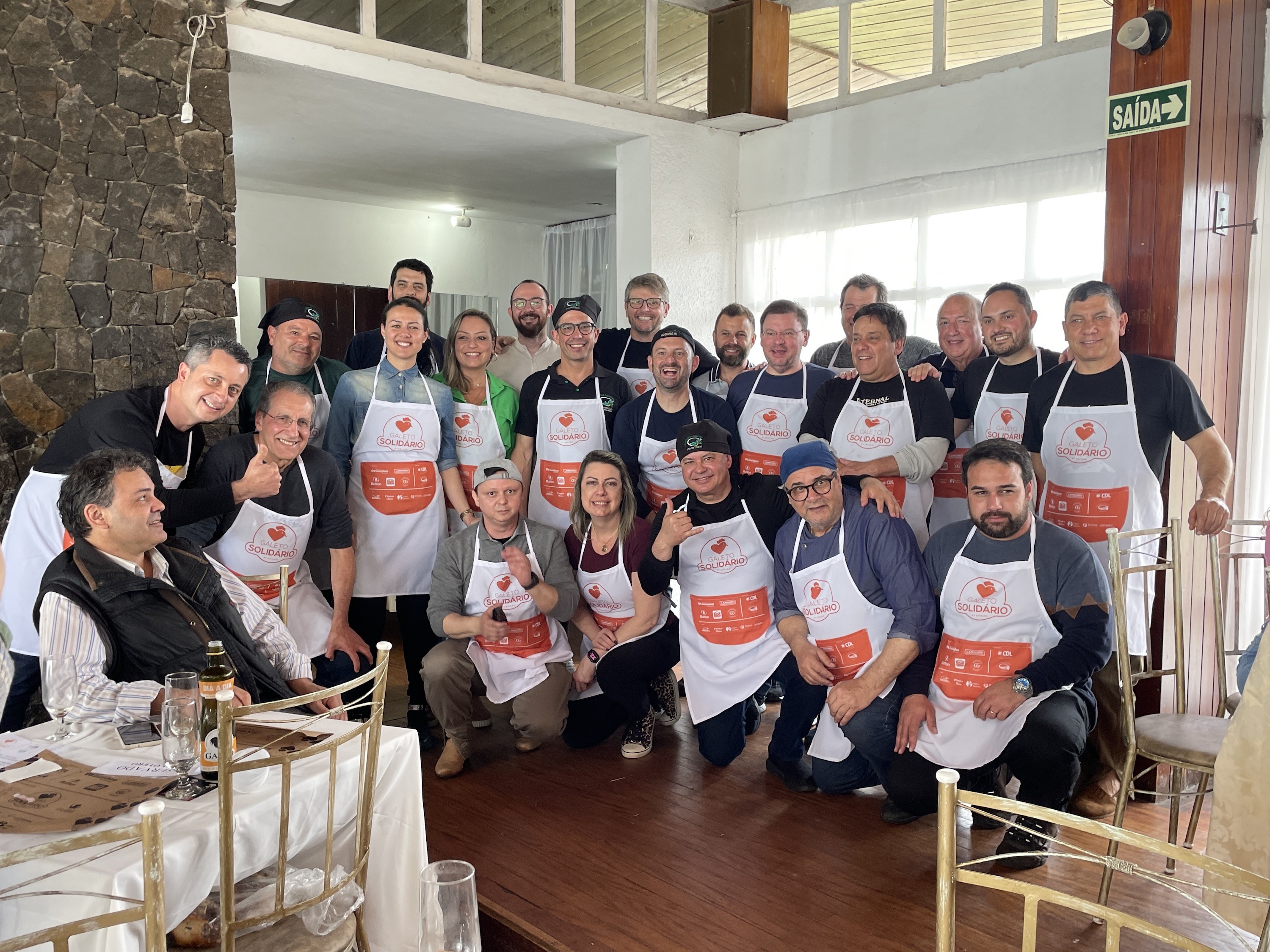 CDL e Confraria Country Club realizam Galeto Solidário