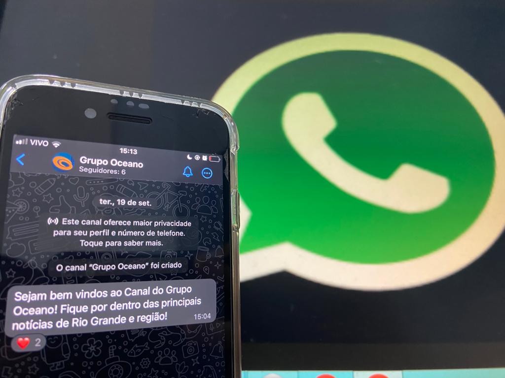 Grupo Oceano lança canal de notícias no Whatsapp; saiba como se inscrever 