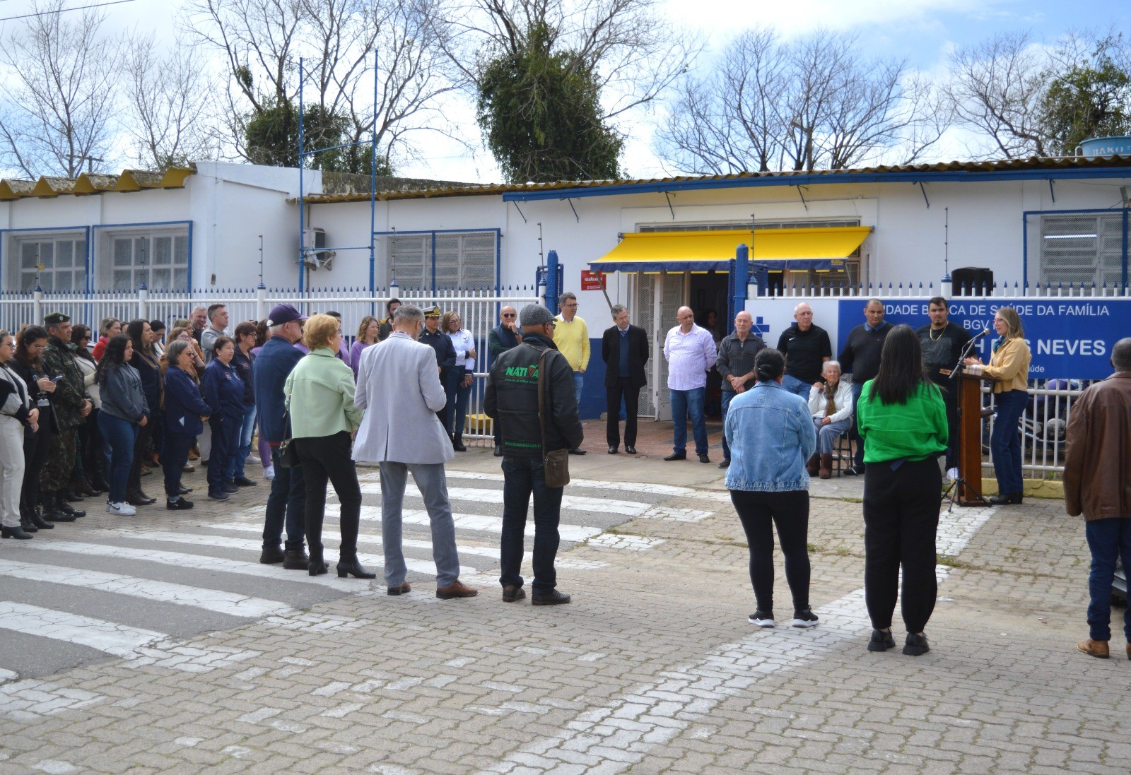 Cerimônia marca a abertura de nova sede da UBSF do BGV 2