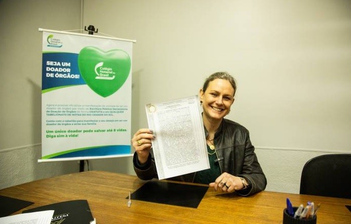 Prefeita de Pelotas, Paula Mascarenhas, faz declaração pública como doadora de órgãos