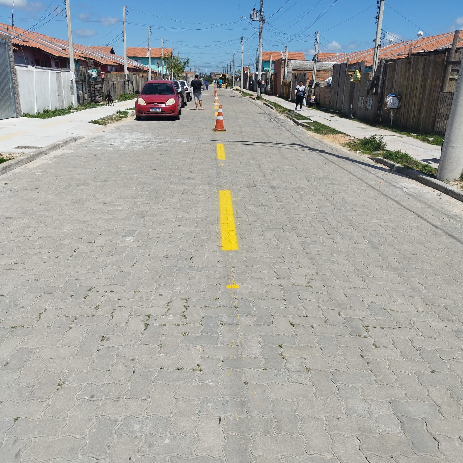 Sinalização de trânsito do bairro Cidade de Águeda recebe melhorias 