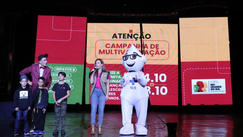 Campanha de Multivacinação 2023 foi lançada no RS