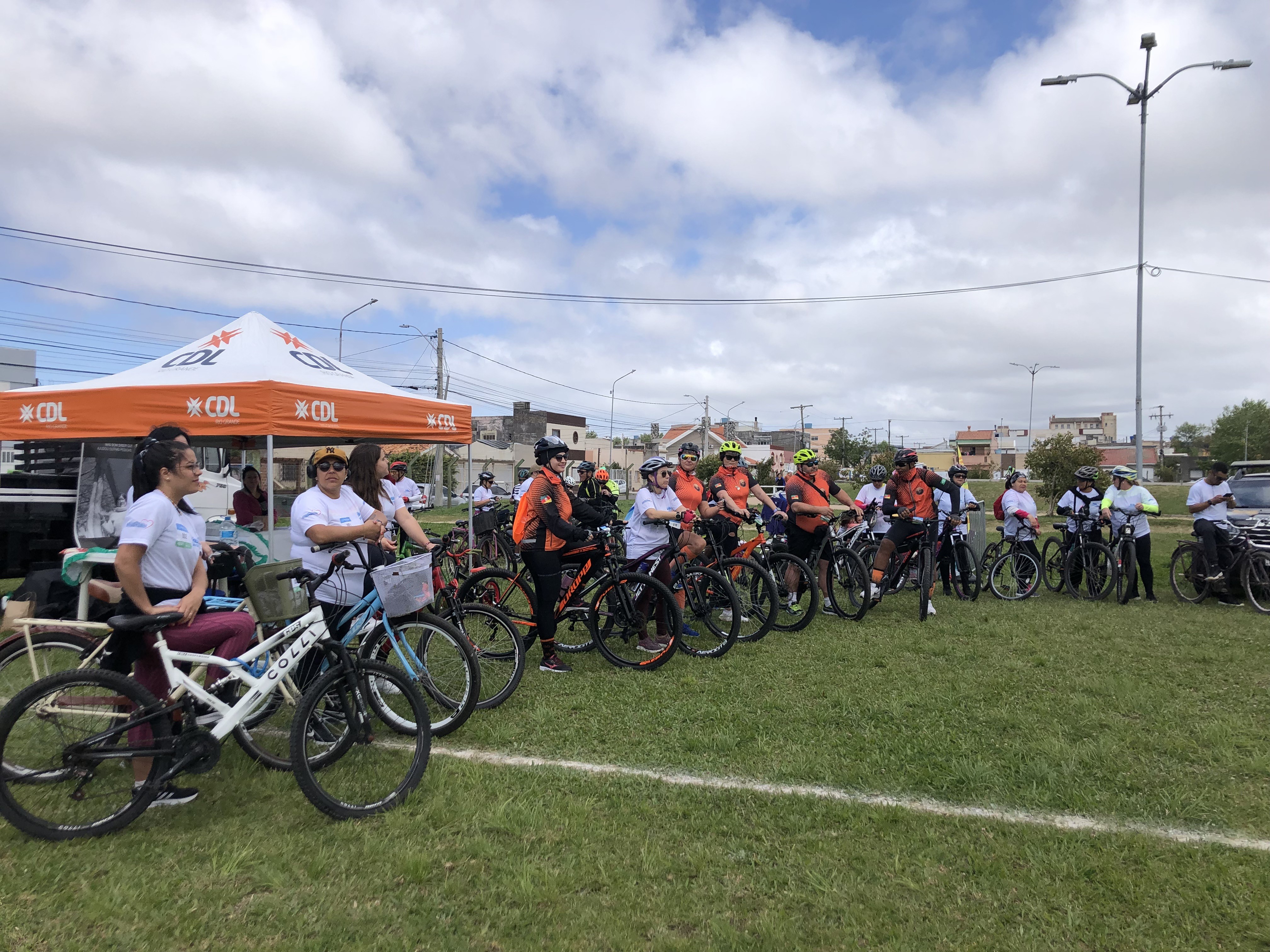 Passeio ciclístico pela doação de órgãos da início ao Superação 2023