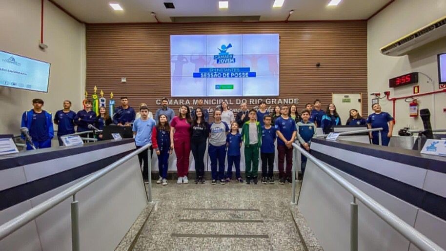 Câmara Jovem conta com a participação de 25 alunos rio-grandinos eleitos por suas escolas