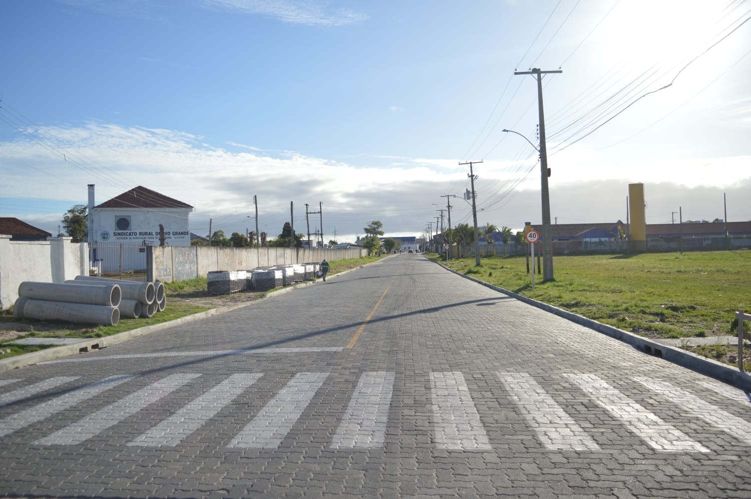Prefeitura inicia etapa de recebimento das obras nas Ruas Honorato de Carvalho e Visconde do Rio Branco