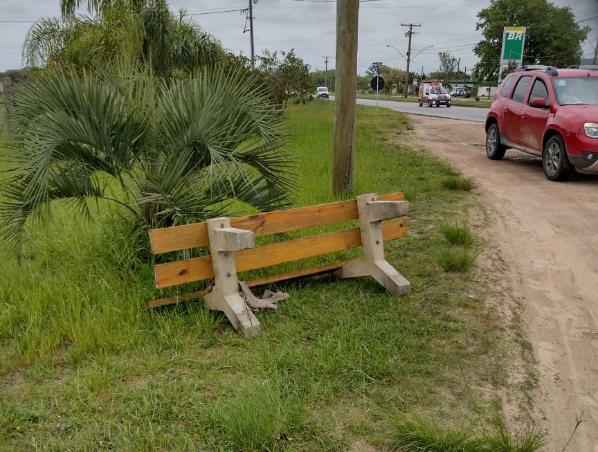 Parque Urbano do Bolaxa sofreu depredação no último final de semana