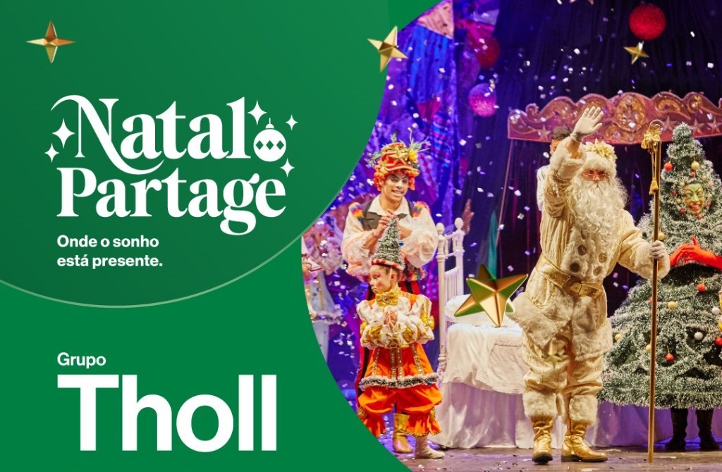 Partage Rio Grande promove a Chegada do Papai Noel no dia 05 de novembro com espetáculo inédito e gratuito do Grupo Tholl