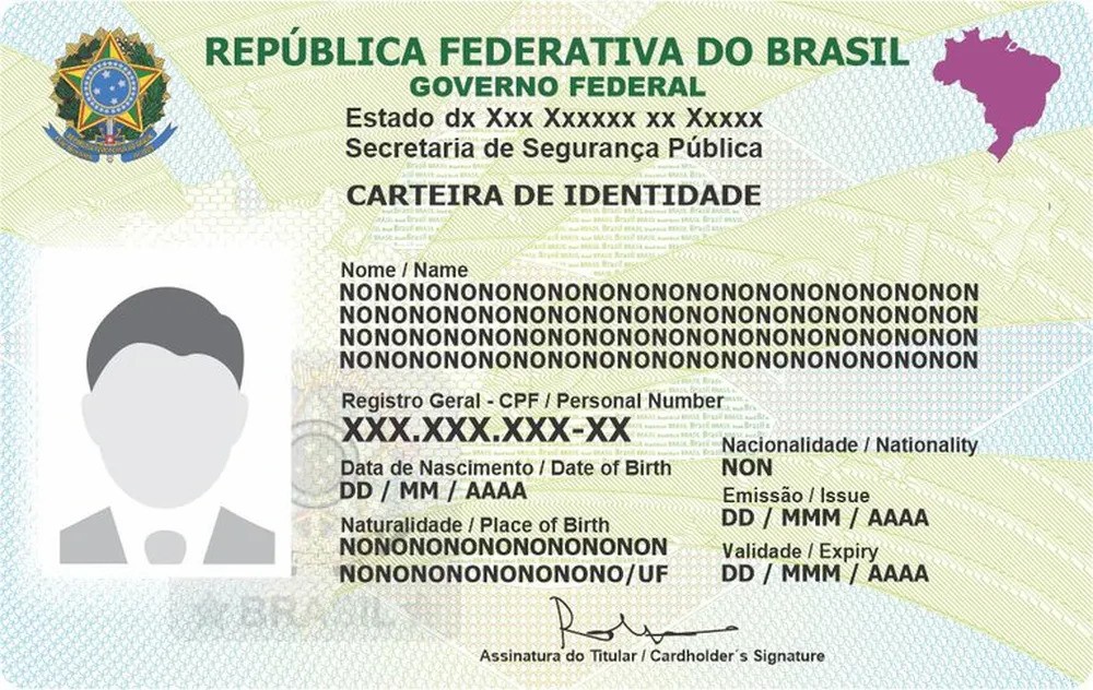 Governo Federal prorroga prazo para estados emitirem nova carteira de identidade