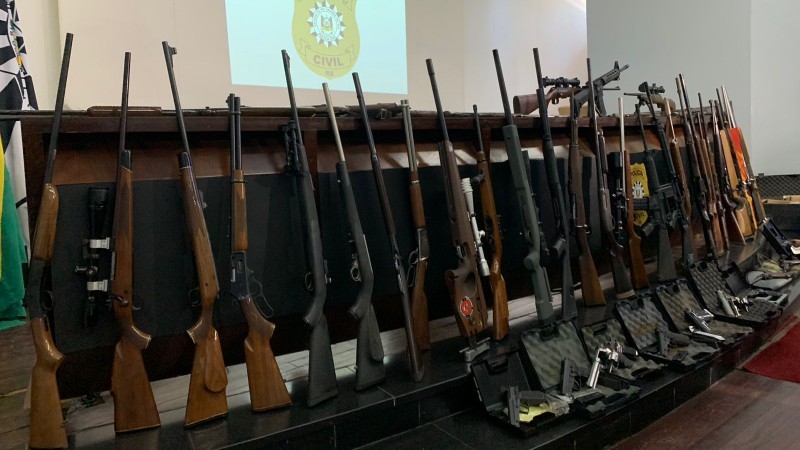 Em 2024: RS deve ter delegacia especializada de combate ao tráfico de armas