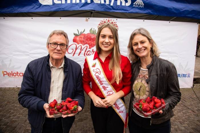 Pelotas terá 5ª Festa Municipal do Morango neste final de semana