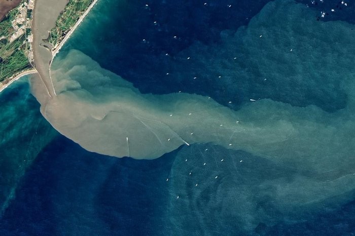 Rio Grande vista do espaço: Nasa divulga imagem de satélite do Porto de Rio Grande 