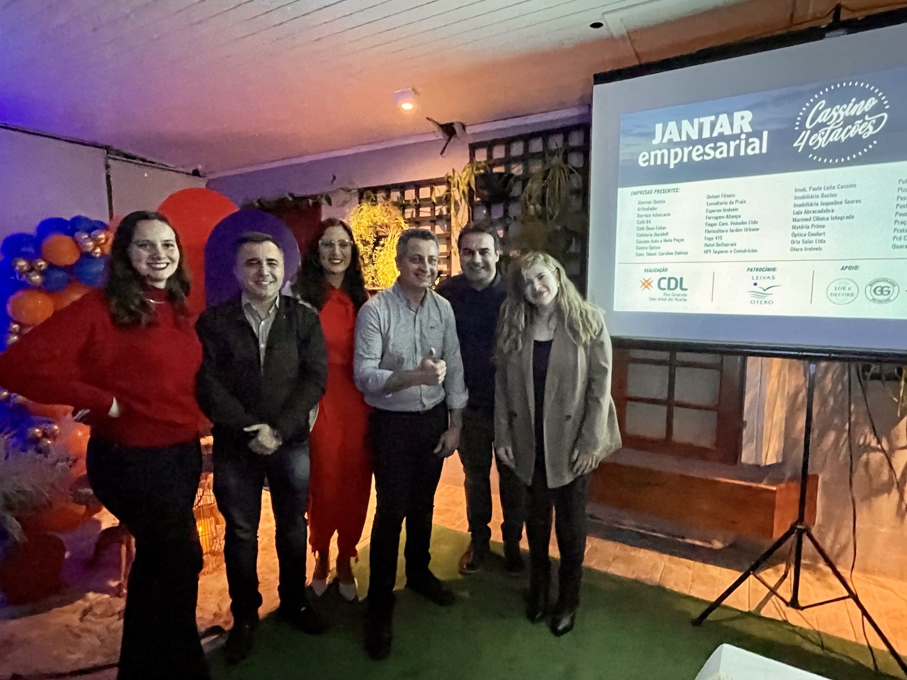 CDL realiza Jantar Empresarial no Cassino 