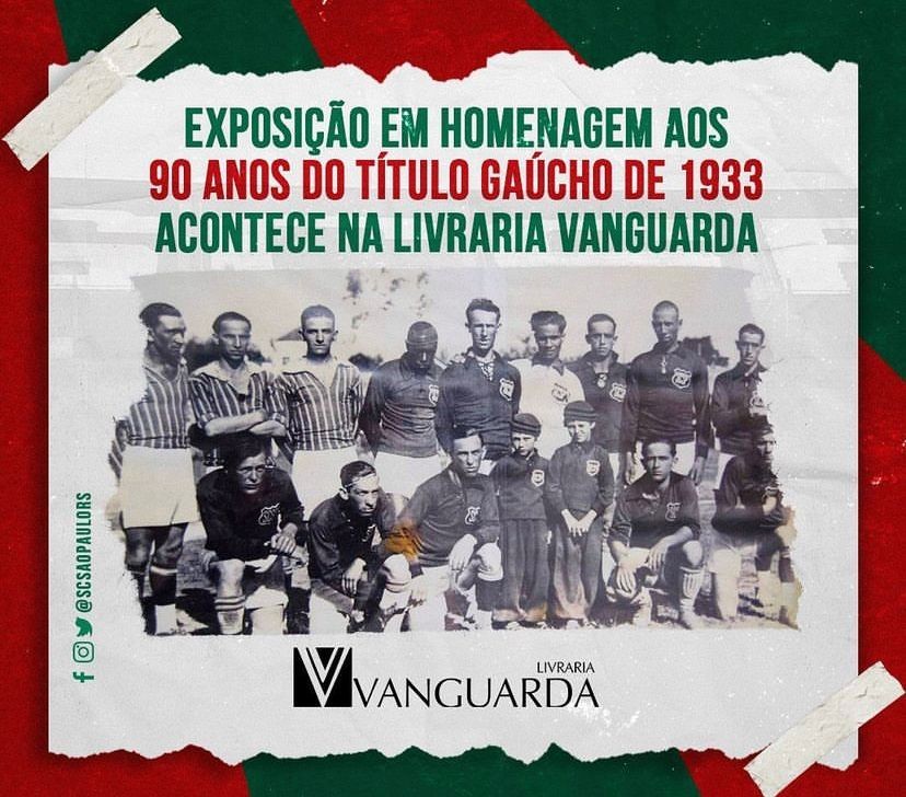 Exposição destaca título gaúcho do SC São Paulo 