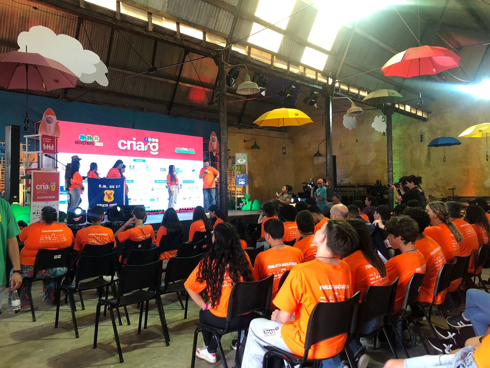 Abertura oficial do CriaRG 2023 aconteceu nesta manhã (28) na Nova Rheingantz