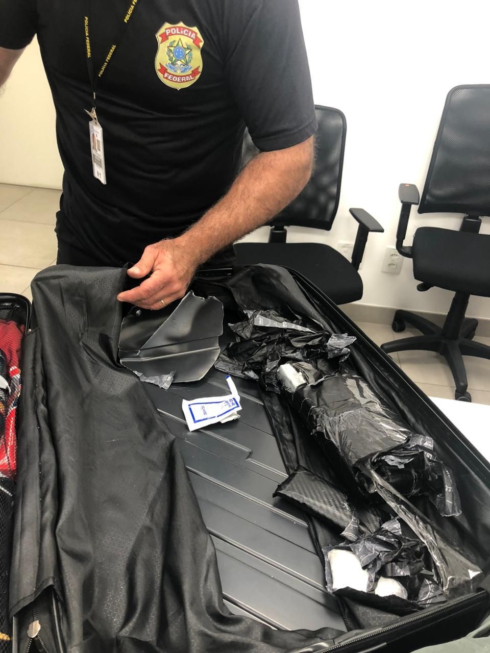 Homem é preso com nove quilos de cocaína no Aeroporto Salgado Filho