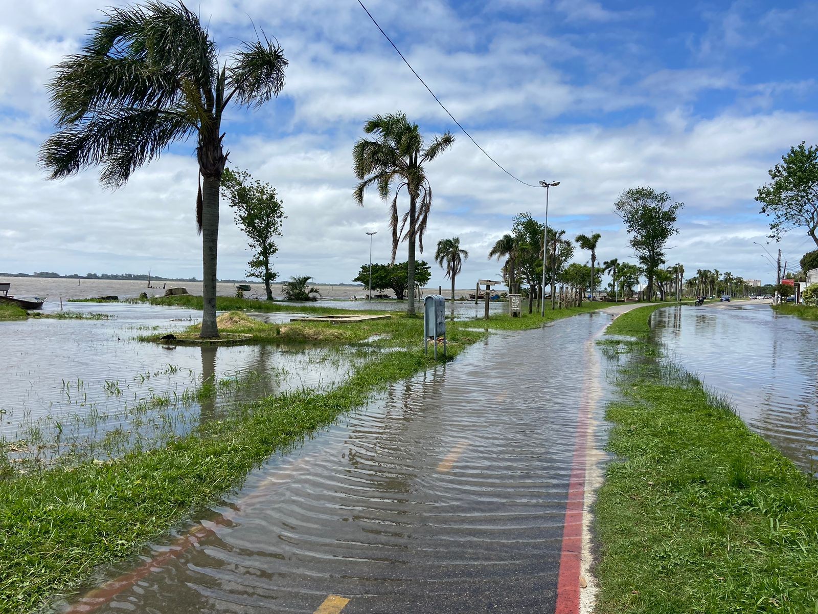 Rio Grande decreta situação de emergência por alagamentos e suba da Lagoa dos Patos