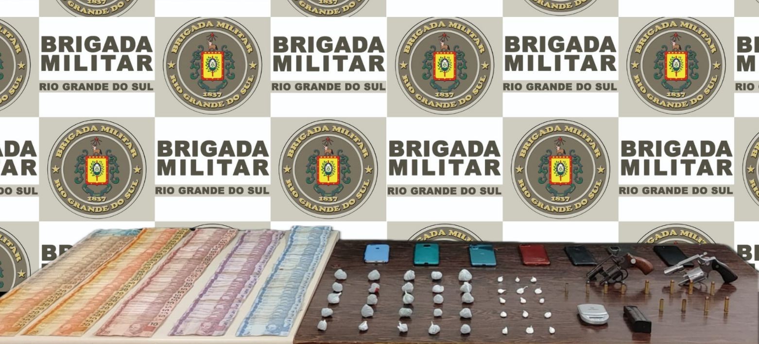 5°BPChoque prende três homens e apreende menor por tentativa de homicídio contra policial militar e outros crimes