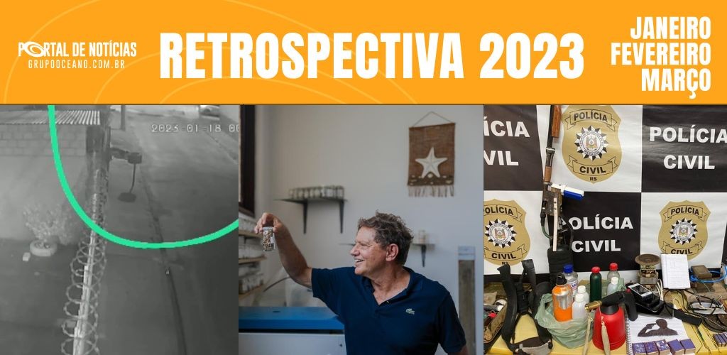 Retrospectiva 2023: Confira as principais notícias dos meses de janeiro, fevereiro e março