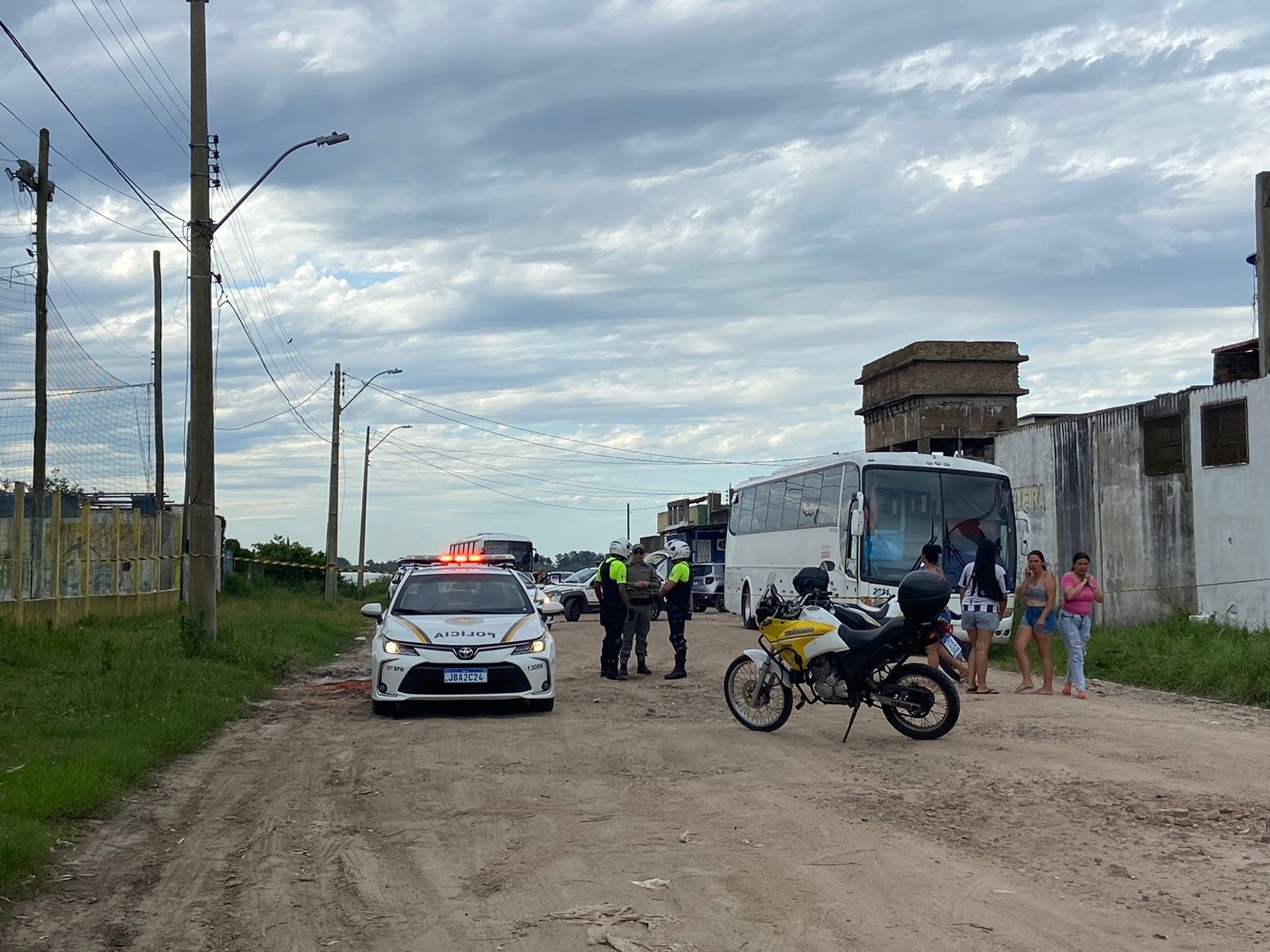 Tiroteio: homem morre durante confronto com a BM em Rio Grande