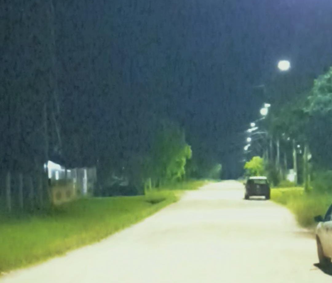 Localidade de Domingos Petroline, em Rio Grande, recebe iluminação de LED