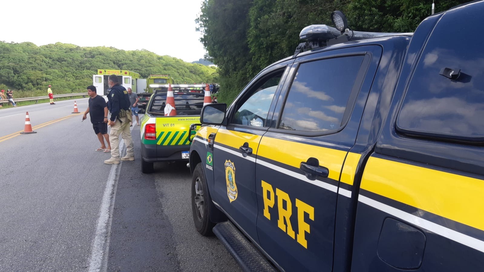 Acidente deixa homem morto na BR-392, em Canguçu 