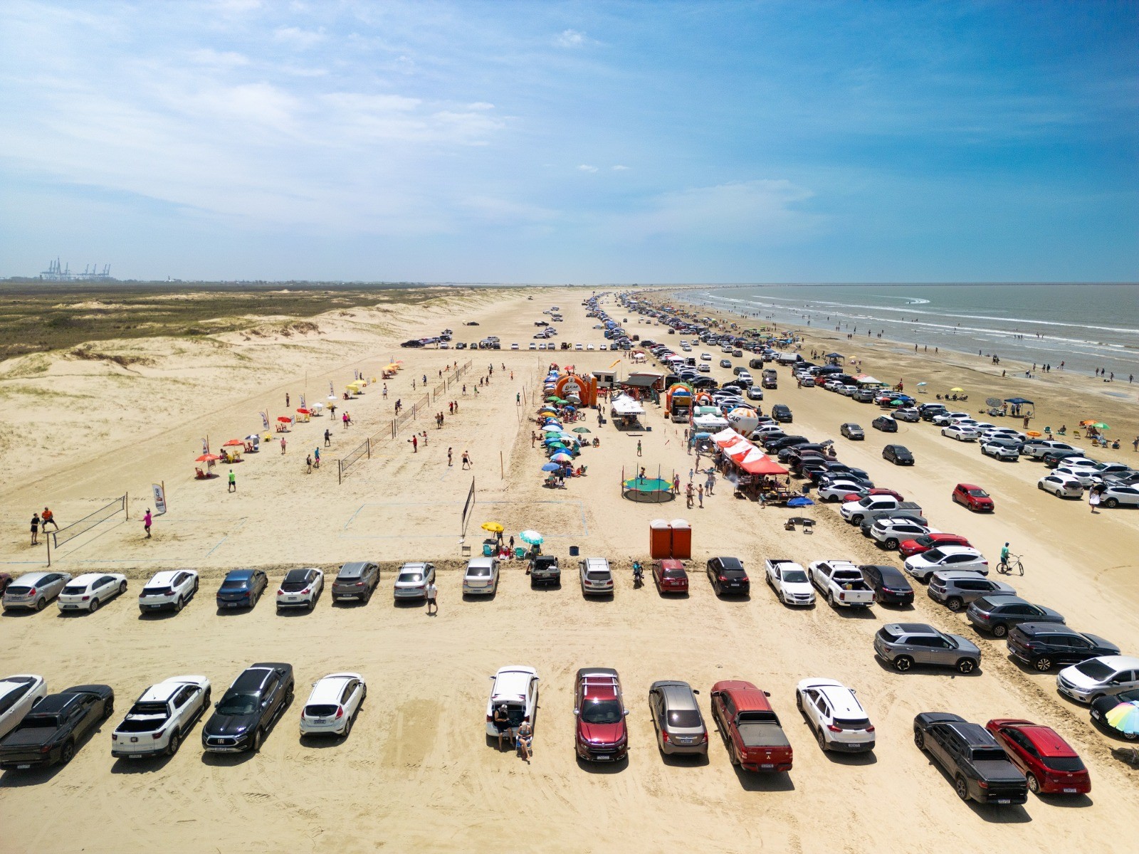 Arena Oceano movimentou a Praia do Cassino no final de semana