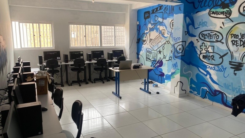 Projeto Rede abre inscrições para oficinas de informática e futsal em SJN 