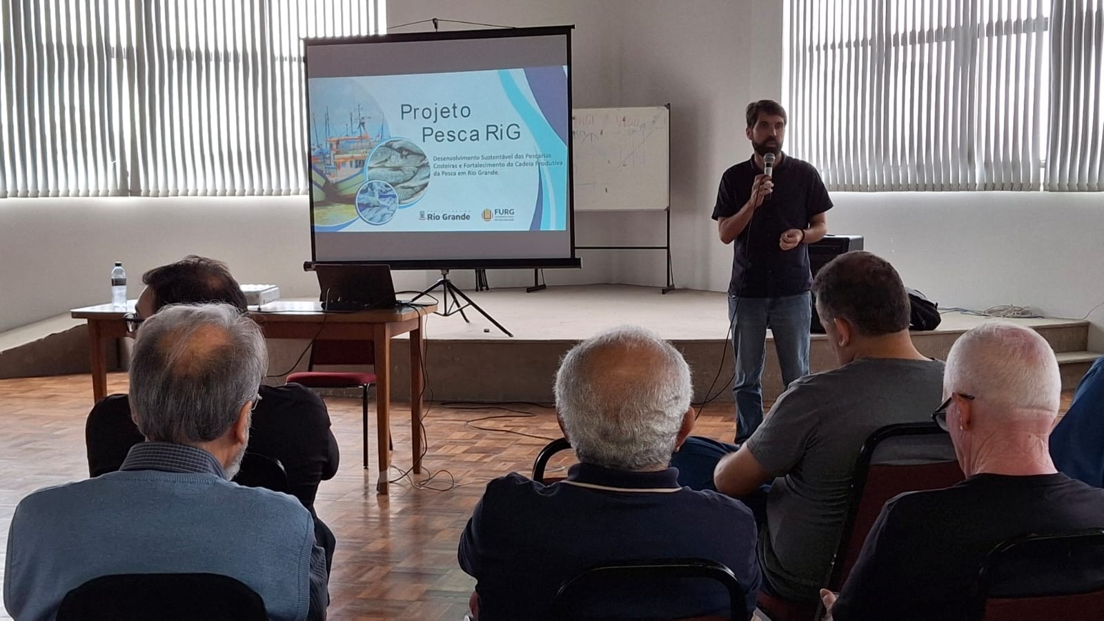 Projeto Pesca RIG apresentou relatório técnico para representantes do setor no município do Rio Grande