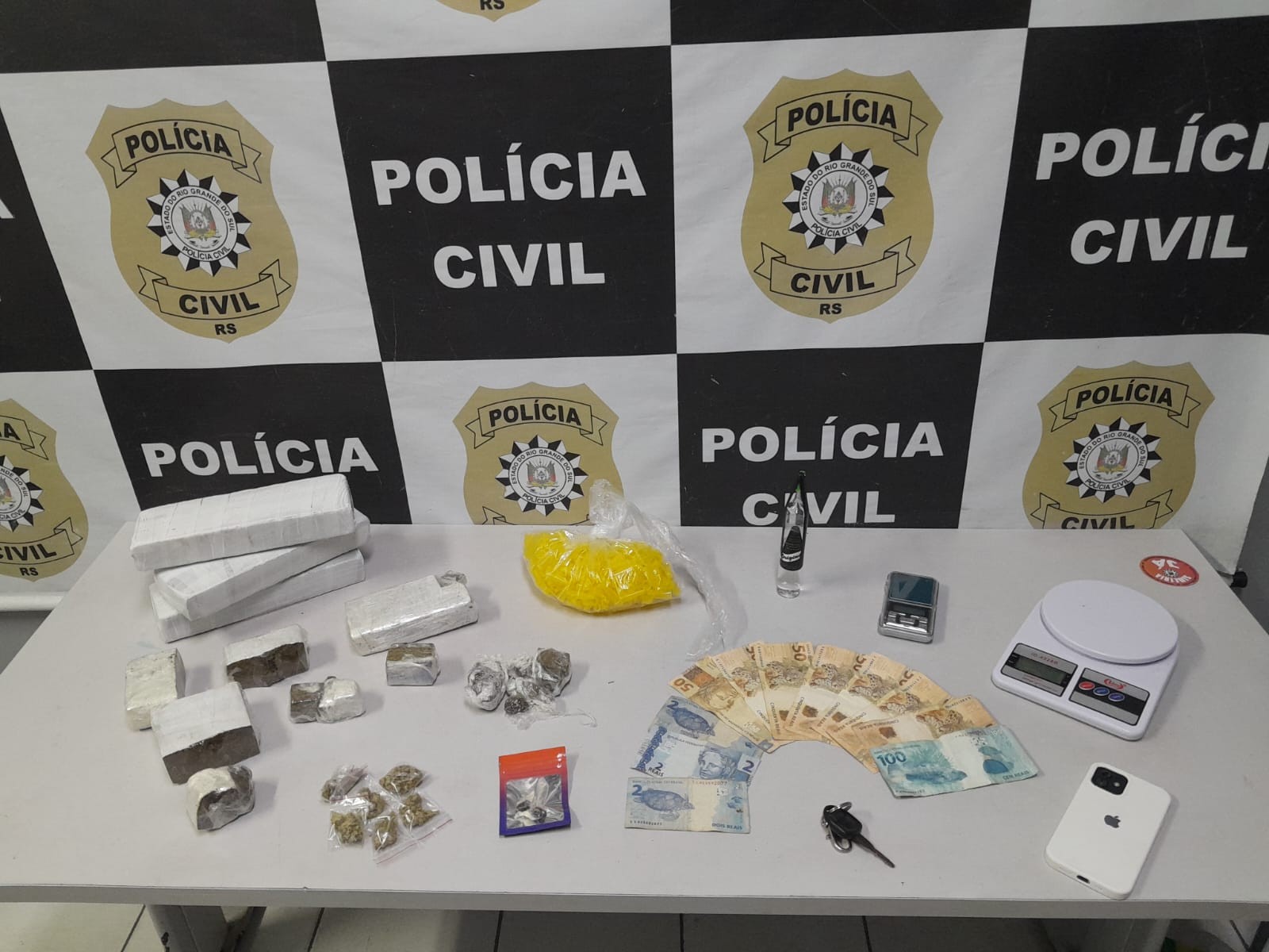Polícia Civil prende homem por tráfico de drogas em Rio Grande