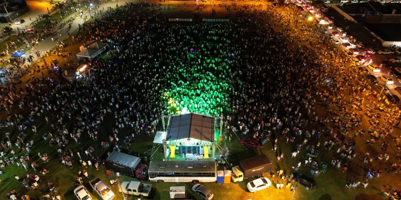 Festa da Virada no Cassino terá shows gratuitos e fogos silenciosos; confira a programação