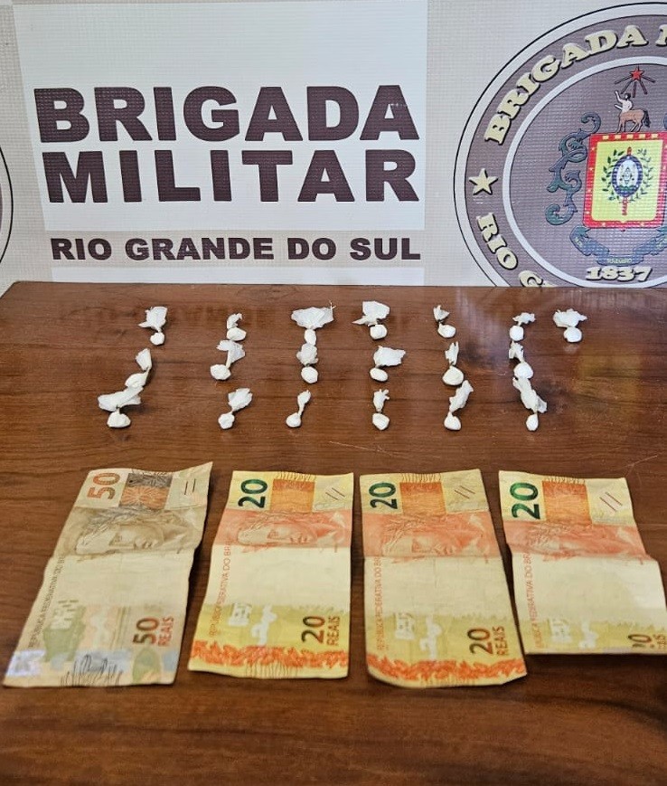 Brigada Militar apreende adolescente por tráfico de entorpecentes em São José do Norte