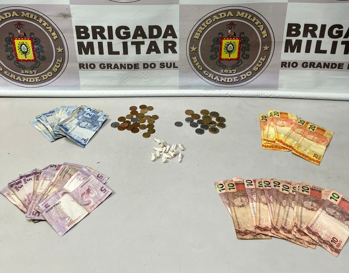 Dois homens são presos por tráfico de entorpecentes e cumprimento de mandado de prisão em Rio Grande 