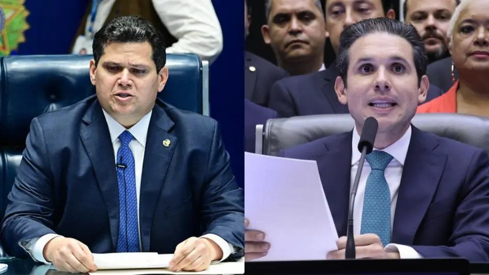 Alcolumbre e Hugo Motta são eleitos presidentes do Senado e da Câmara dos Deputados, respectivamente