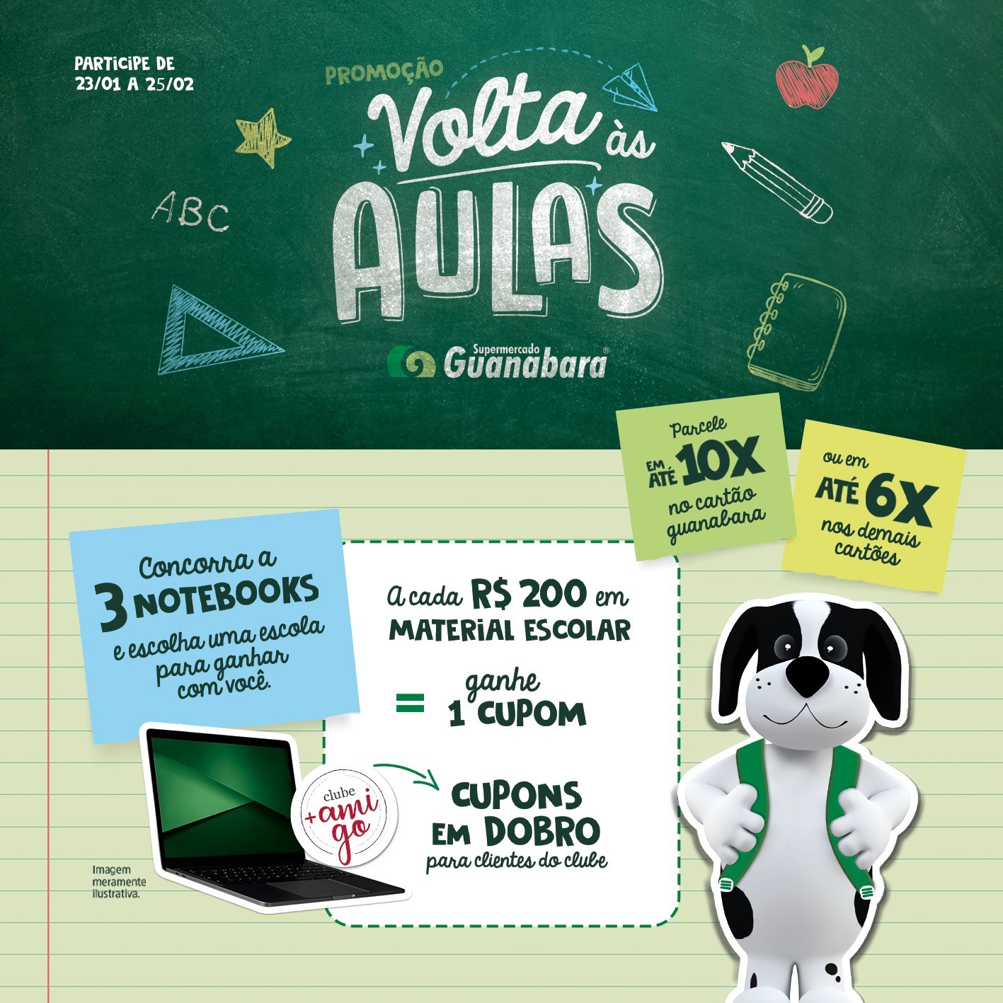 Grupo Guanabara celebra 60 anos com campanha especial de Volta às Aulas