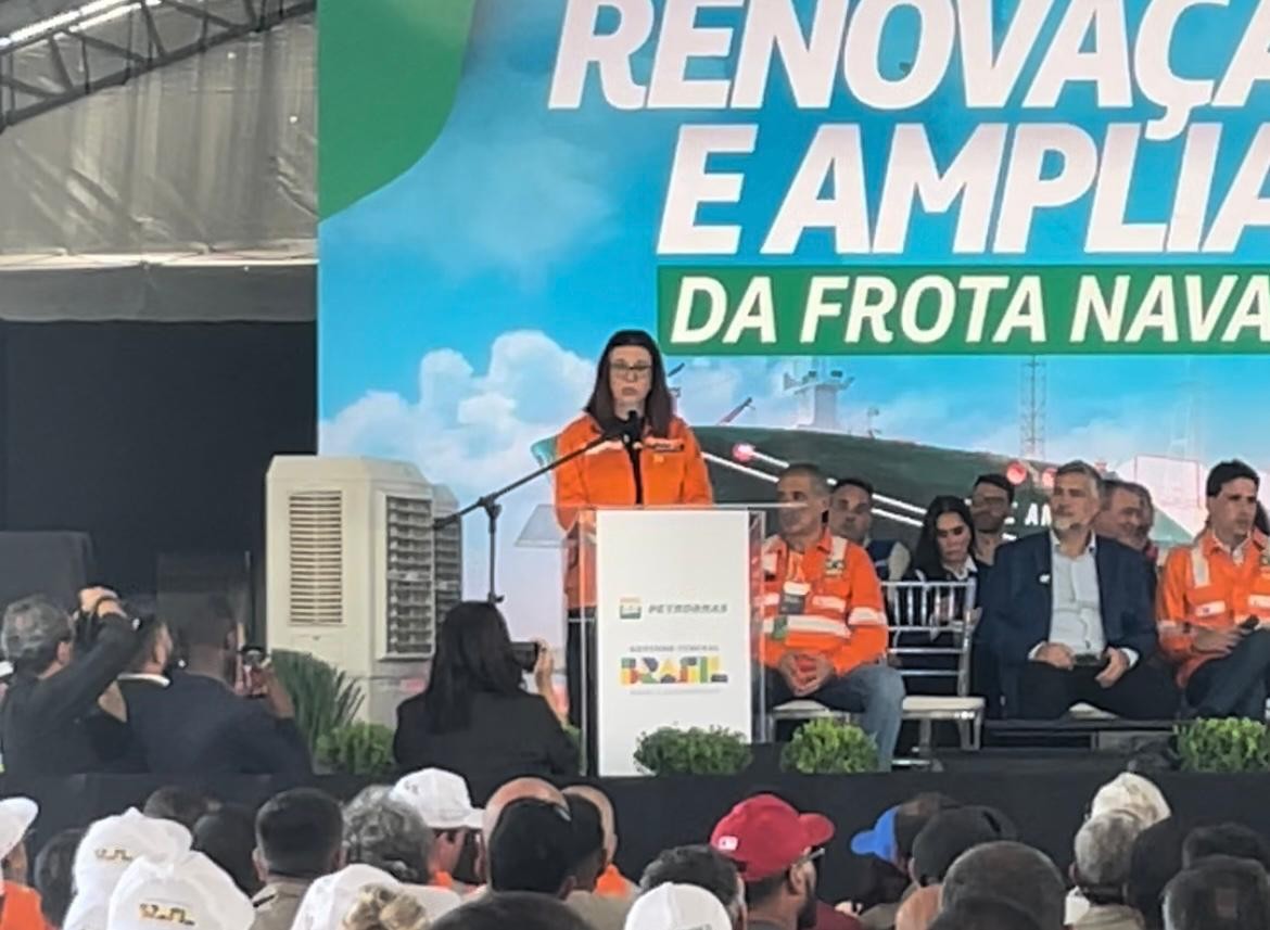 Refinaria Riograndense é destaque em fala da Presidente da Petrobras durante evento em Rio Grande