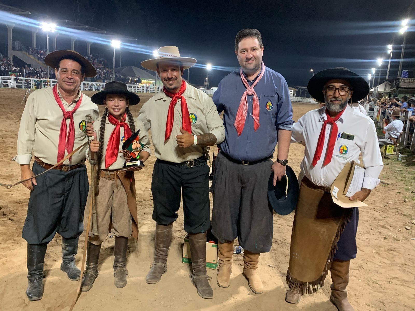 6ª Região Tradicionalista brilha na Fecars e conquista quatro troféus para o sul do estado