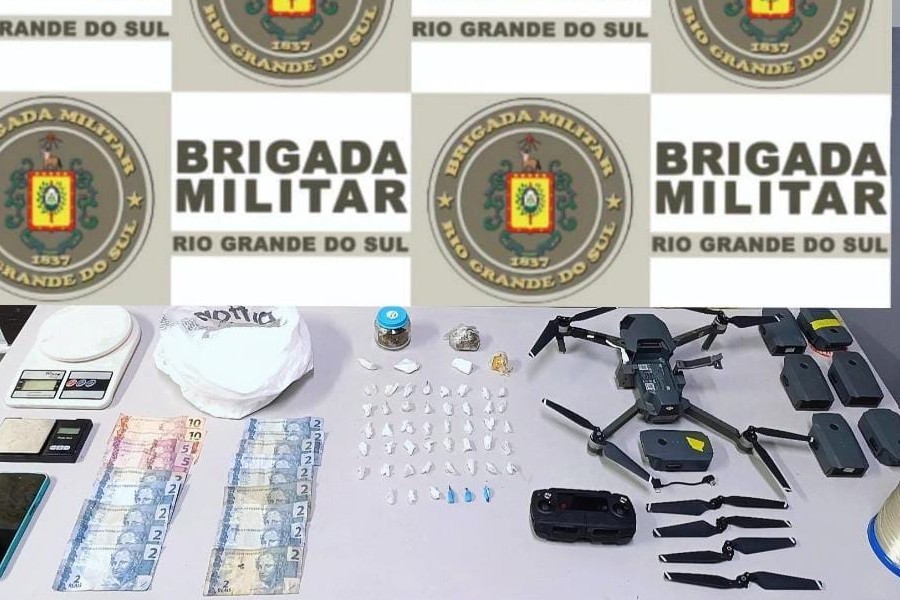 Mais uma prisão é efetuada por tráfico de drogas em Rio Grande 