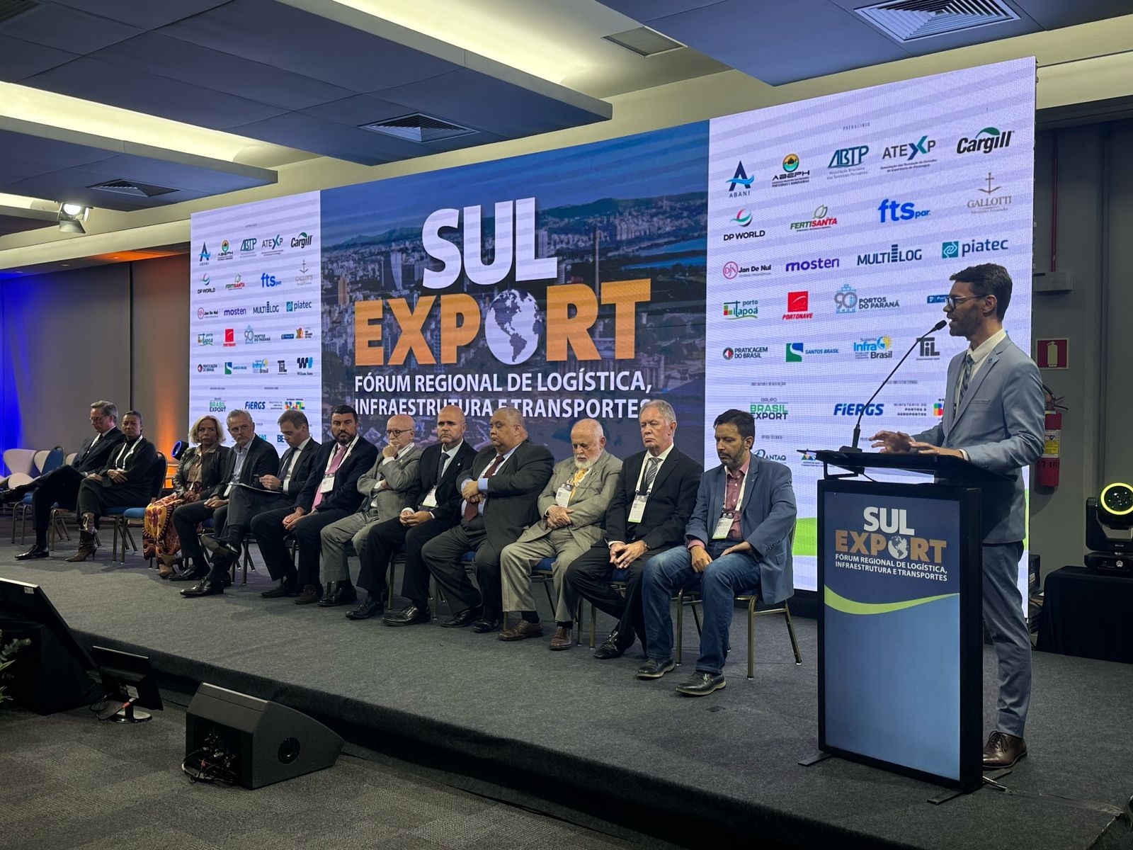 Portos RS destaca investimentos em infraestrutura e sustentabilidade durante o Sul Export 2025