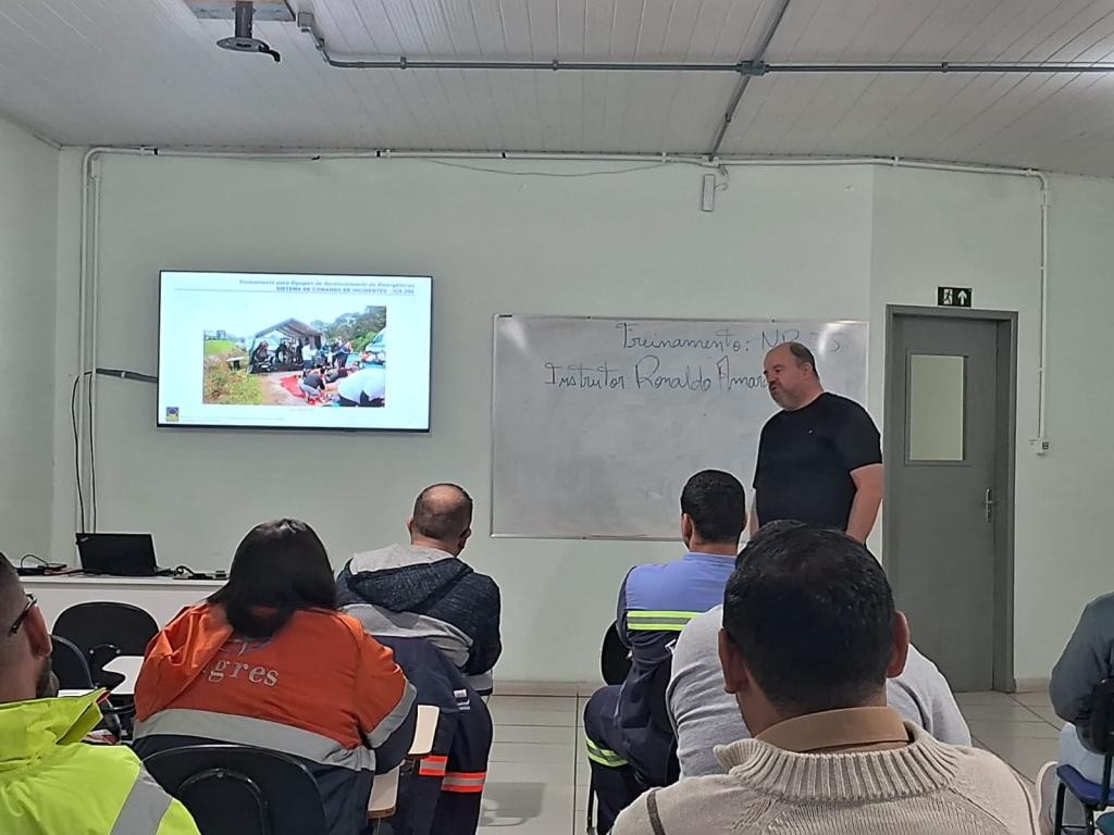 Treinamento de Gestão de Incidentes e de Emergências é realizado pelo PAM em Rio Grande