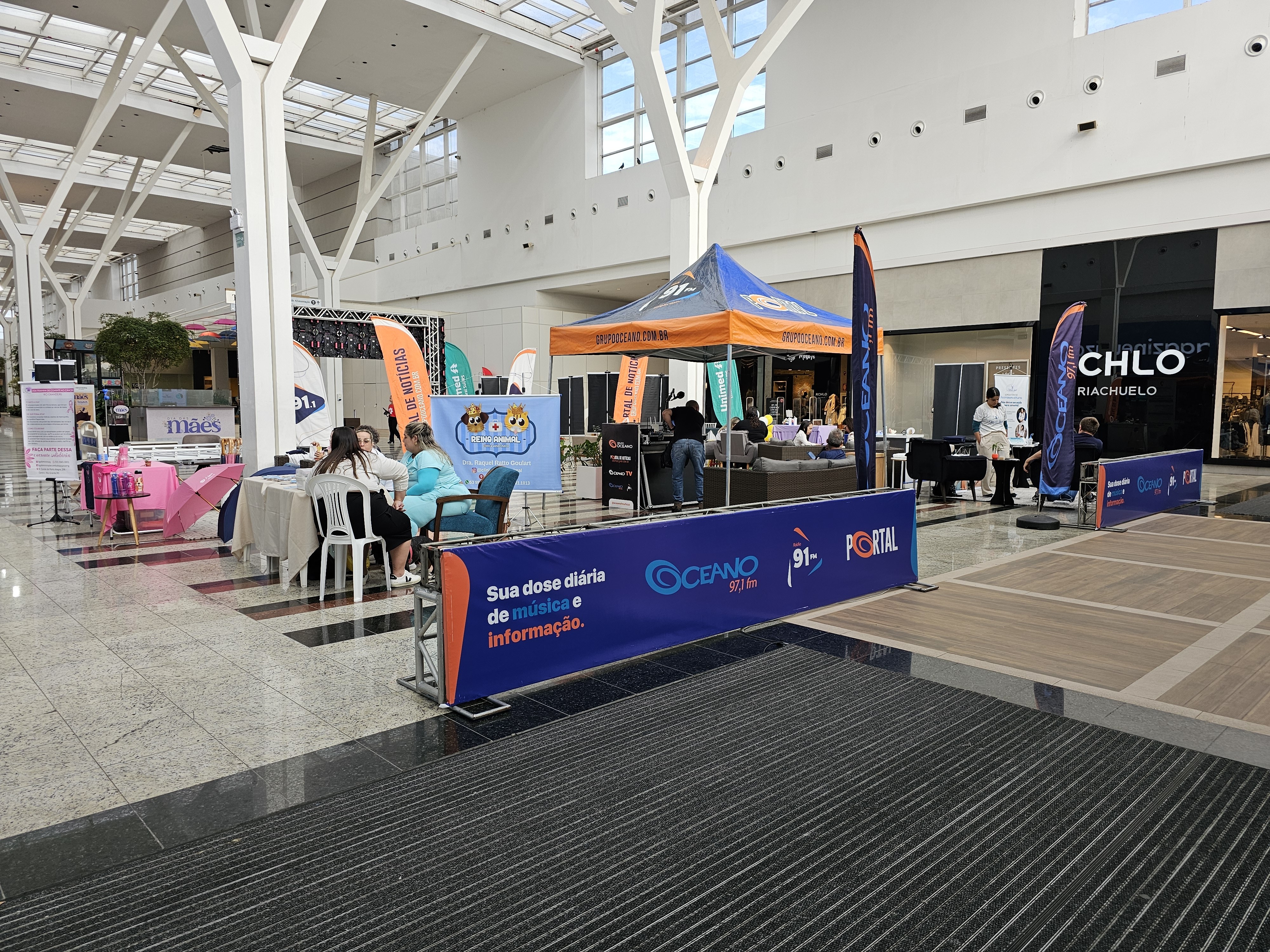 Feira da Saúde do Grupo Oceano inicia reunindo diversos serviços