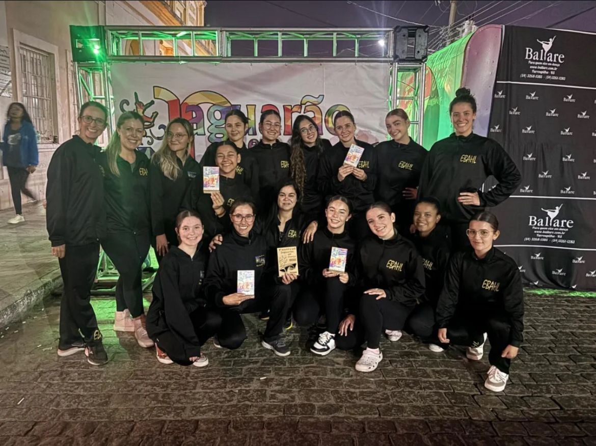 Grupo de Dança da EBAHL brilha no Festival Internacional Jaguarão em Dança