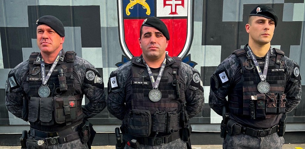 Policiais do 5º BPChq participam de Desafio de Jiu-Jitsu, em Passo Fundo, e conquistam medalhas