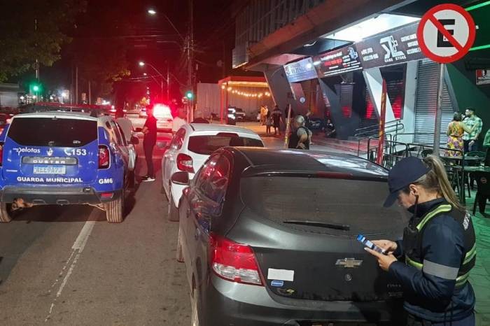 Operações Integradas fiscalizam 131 veículos no fim de semana em Pelotas 