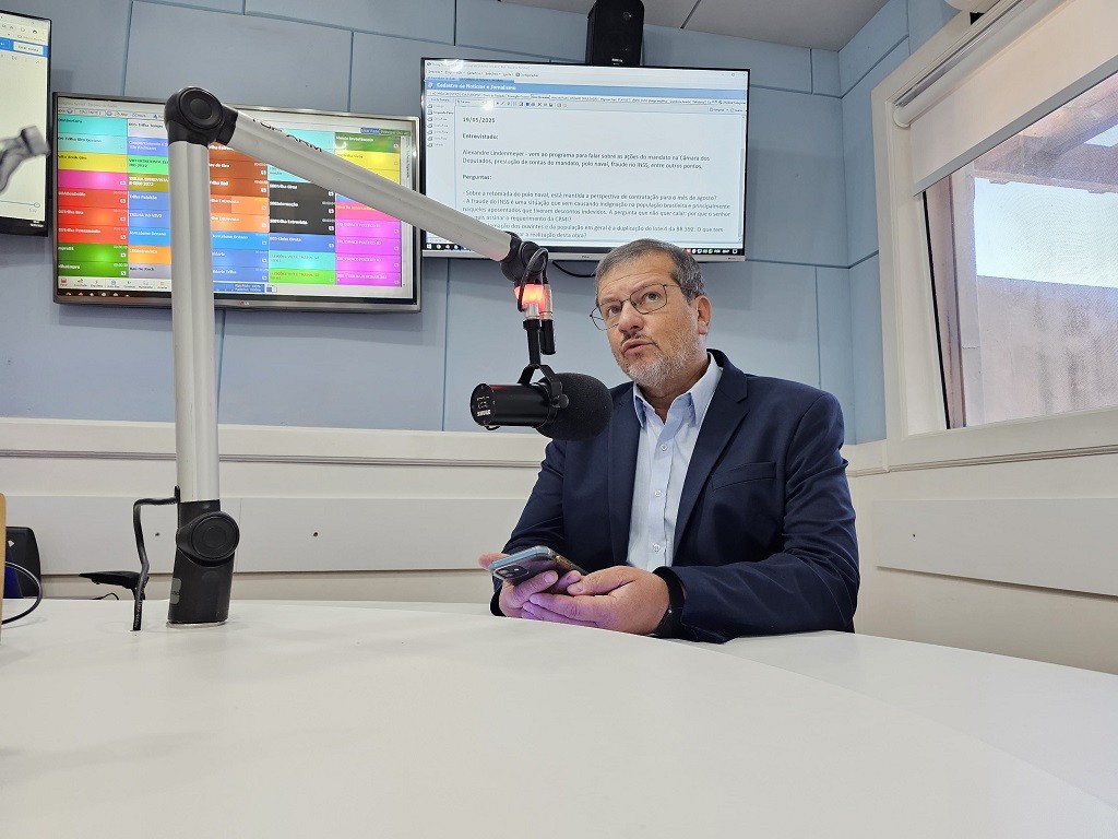 Giro Oceano recebe o deputado federal Alexandre Lindenmeyer
