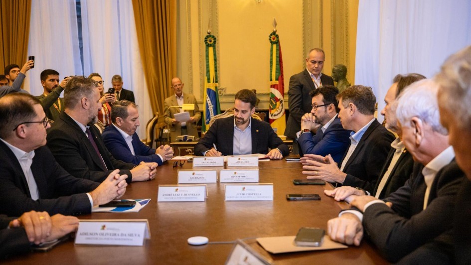 Governador Eduardo Leite declara como de utilidade pública a implantação do Porto Meridional em Arroio do Sal