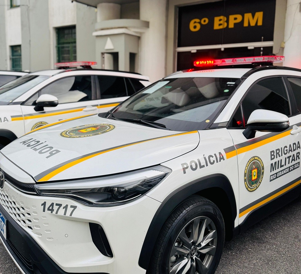 6º BPM recebe seis novas viaturas para reforçar a segurança na Região Sul