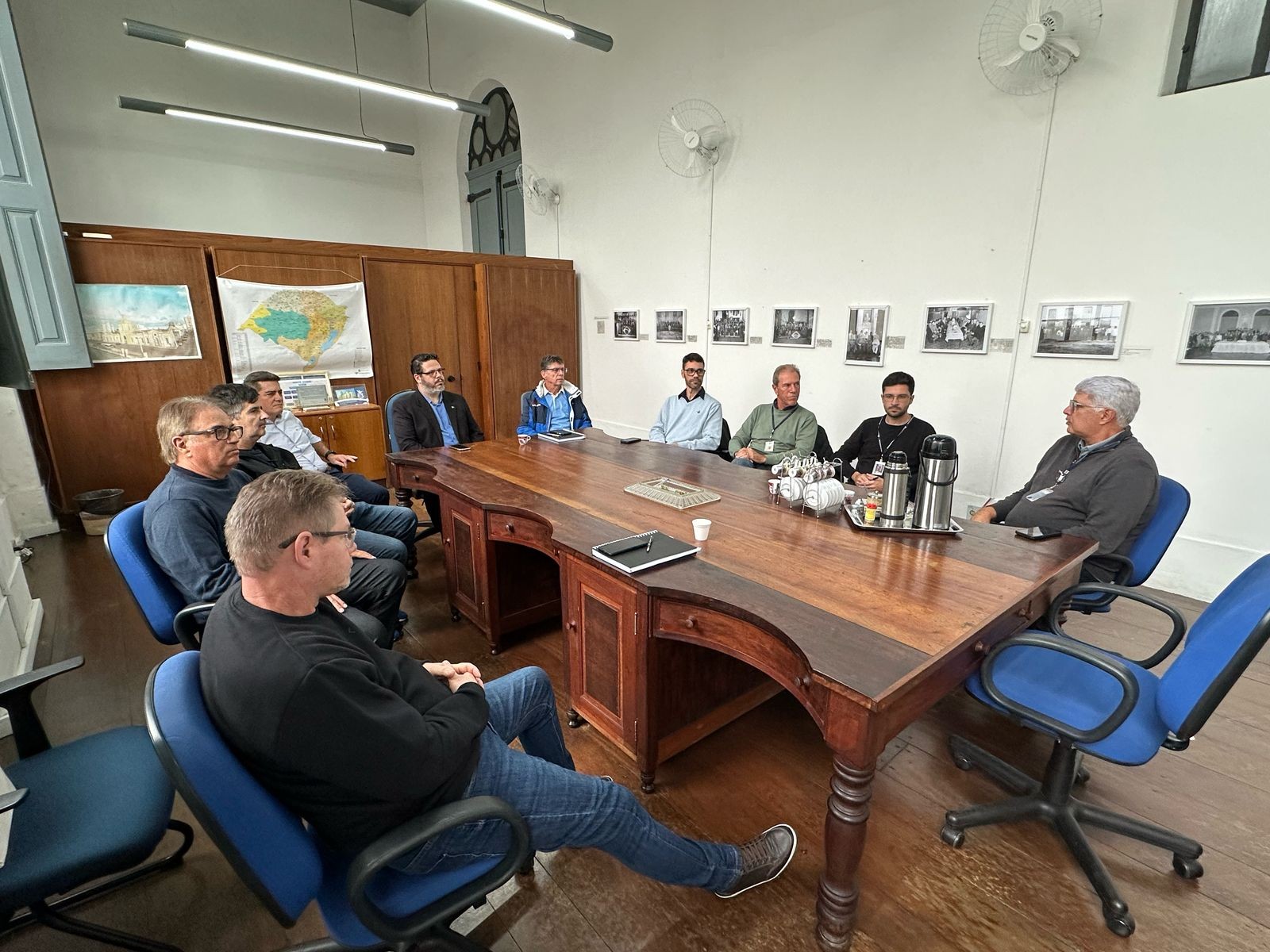 Portos RS reforça parceria com a Receita Federal e apresenta projetos estratégicos para o futuro do sistema portuário