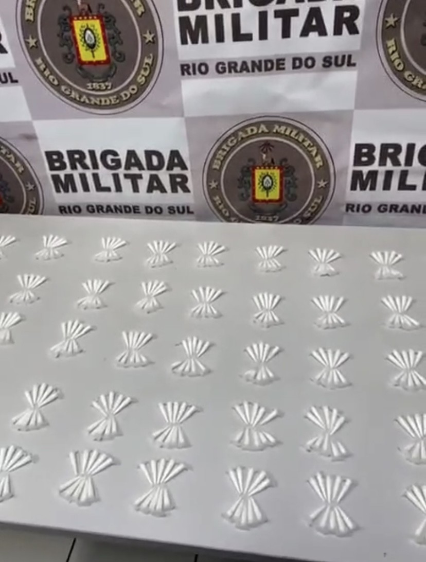 Brigada Militar prende homem por tráfico de entorpecentes em Rio Grande