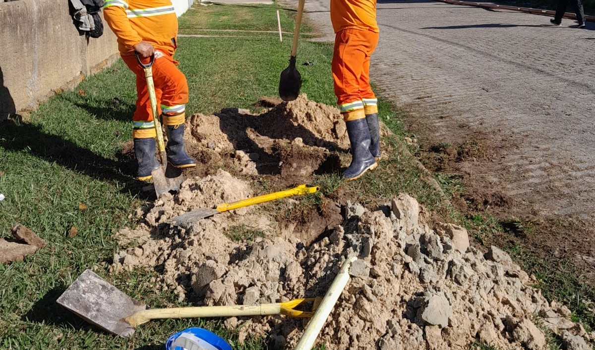 Corsan inicia obra de ampliação de rede de esgoto no bairro Parque São Pedro, em Rio Grande