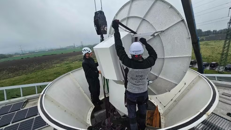 Após acidente, radar meteorológico será instalado provisoriamente em Porto Alegre